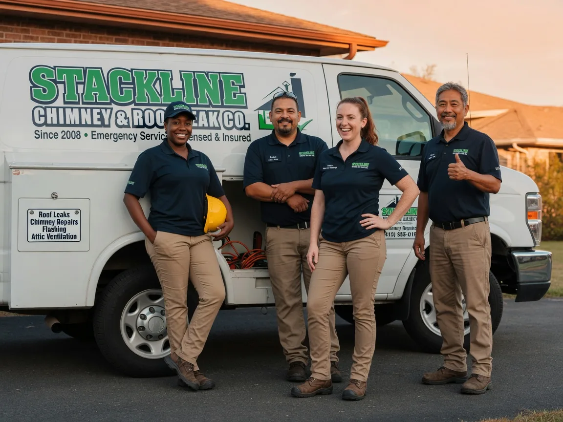 Chimney flashing repair company in Four Lakes, WA